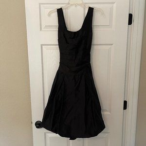 Vera Wang Black Cocktail Dress Size 8